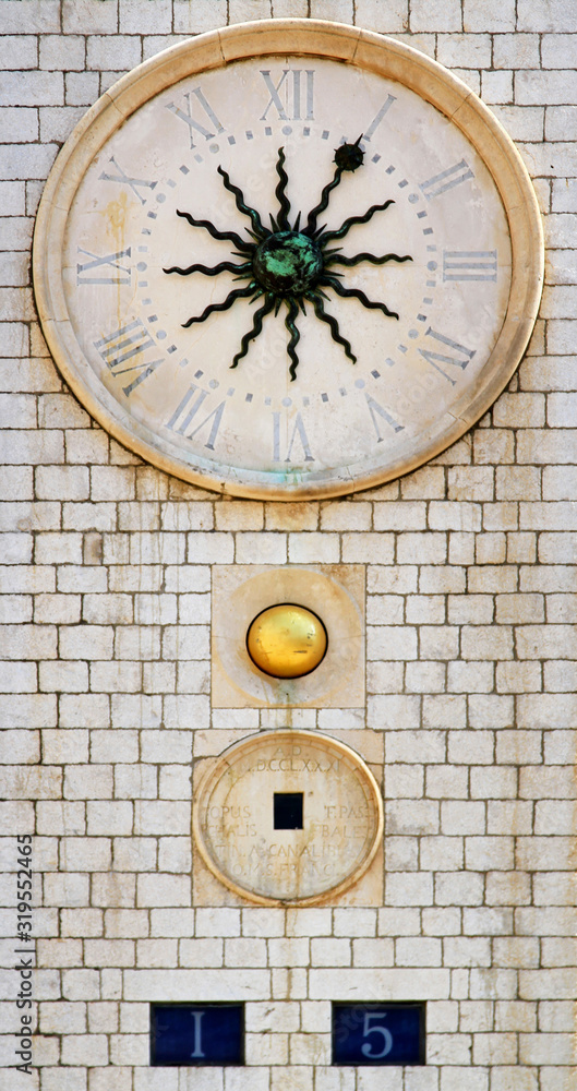 Clock tower Dubrovnik Croatia