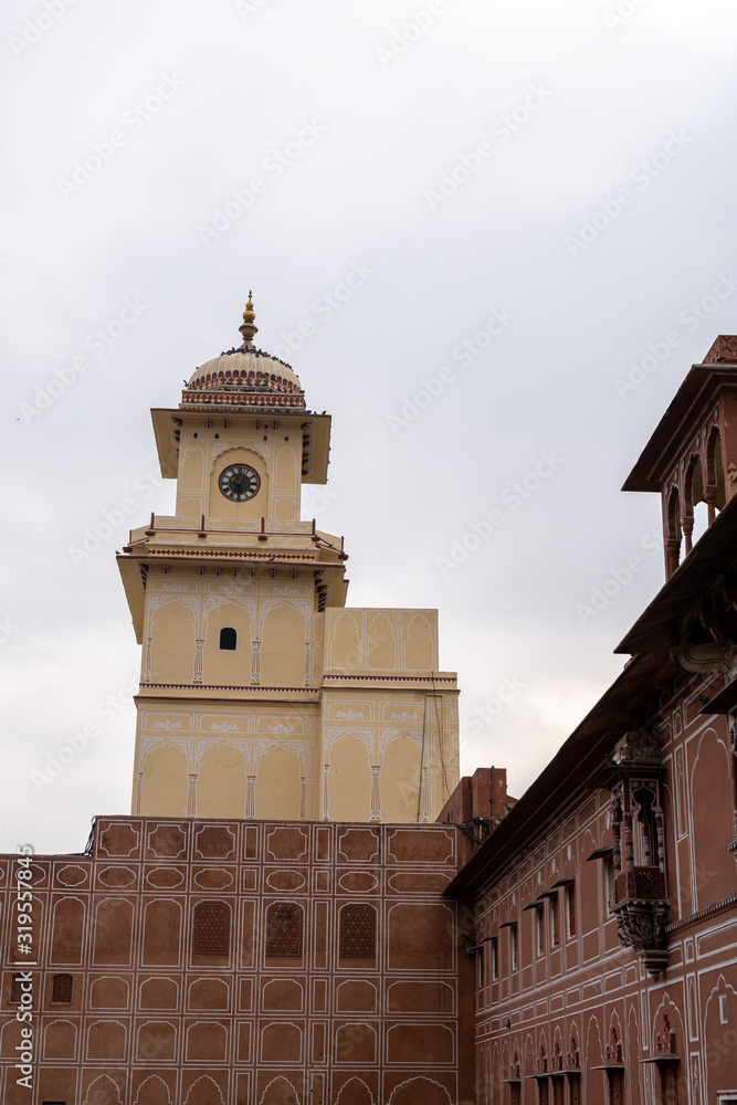 Clock tower in City Palace