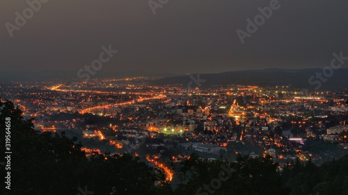 Banja Luka city at night