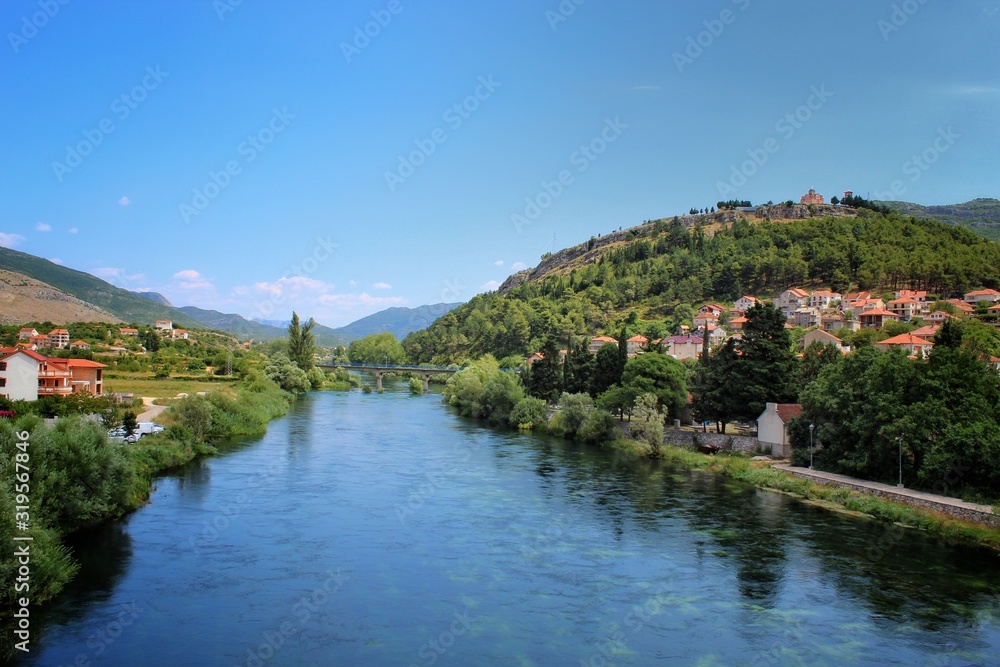 view of the Trebišnjica river