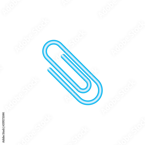 Vector paperclip icon design