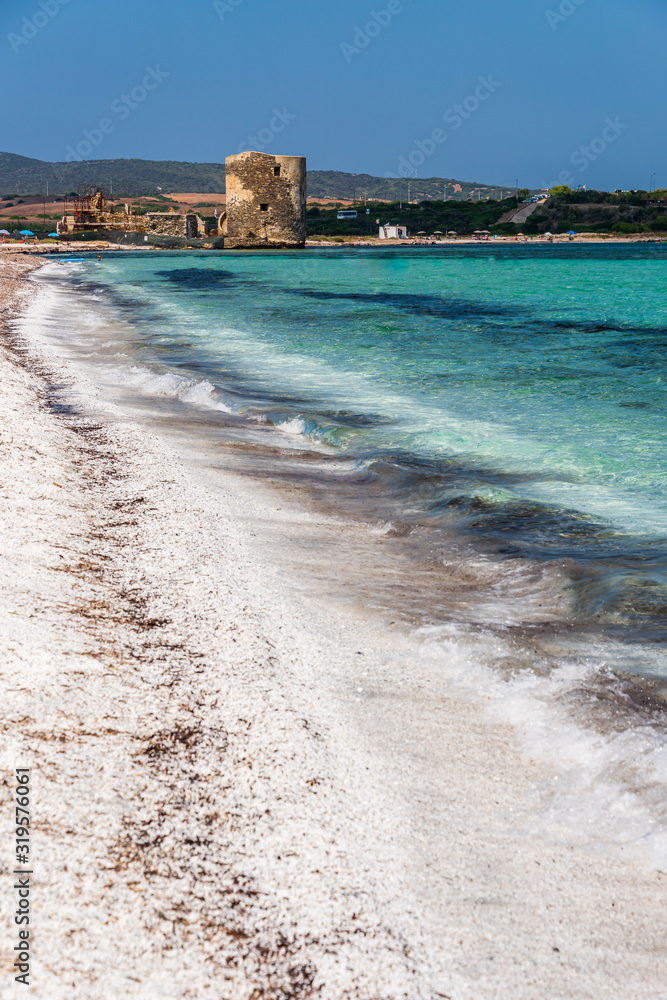 Fototapeta premium Beach Le Saline in Stintino