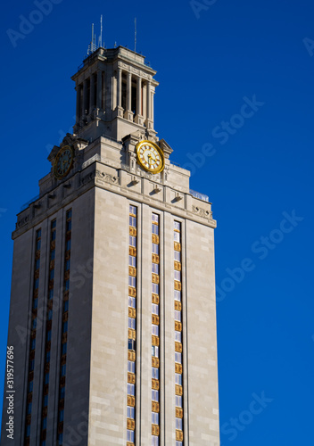 Принти на полотні The tower at the University of Texas at Austin