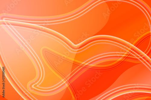 Bright lava orange color curves vibrant background