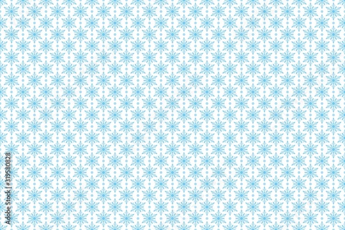 Christmas seamless pattern with snowflakes vector