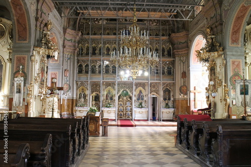 Interior of Greek Catholic Cathedral, Uzhhorod, Ukraine © dalajlama