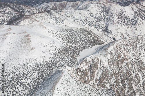 snow covered mountain