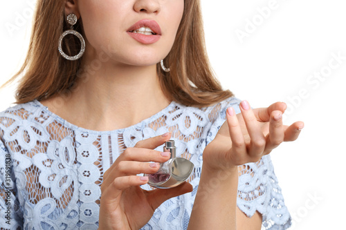 Beautiful young woman with ...
