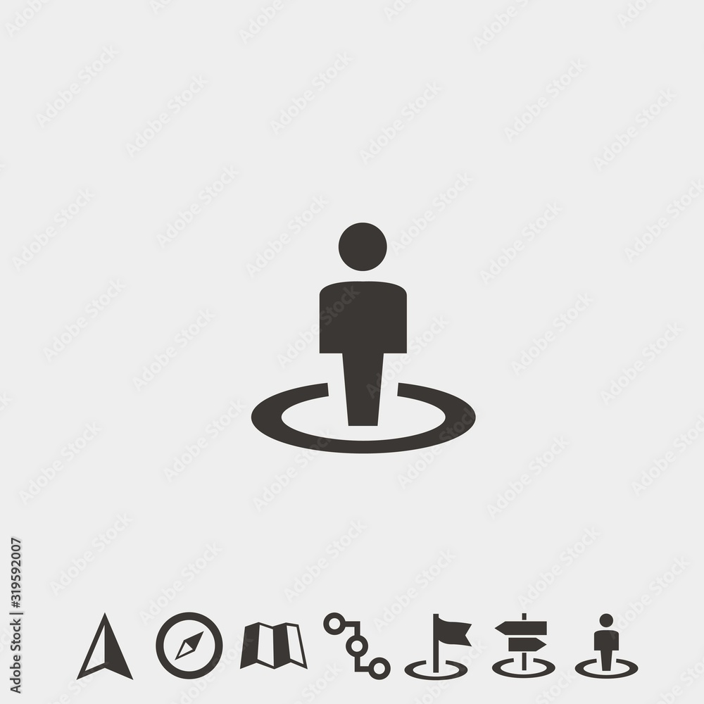 human icon vector illustration symbol for website and graphic design human icon vector illustration symbol for website and graphic design