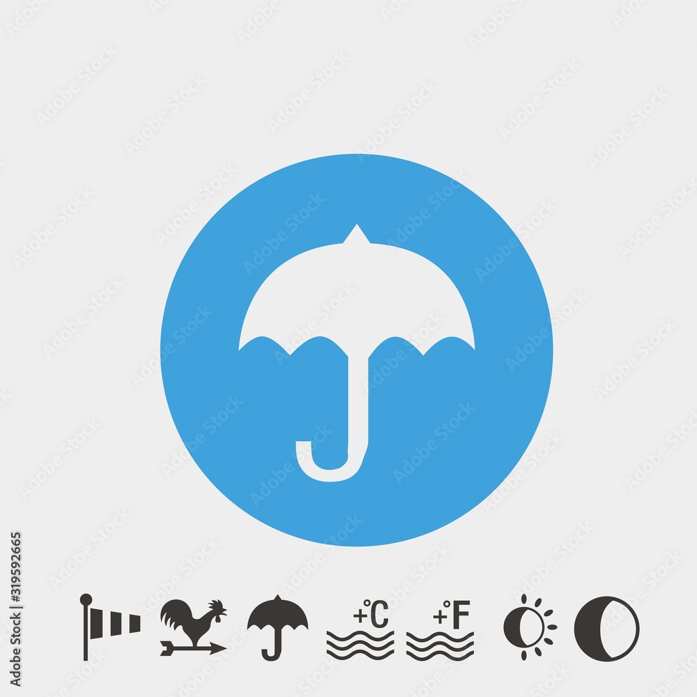 umbrella icon vector illustration symbol for website and graphic design umbrella icon vector illustration symbol for website and graphic design