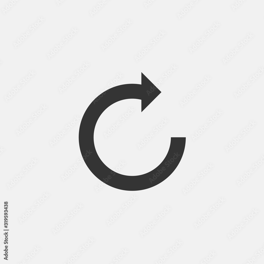 refresh icon vector illustration symbol for website and graphic design refresh icon vector illustration symbol for website and graphic design