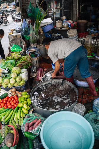 Market in Vietnam Asia