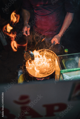 Vietnamese street vendor