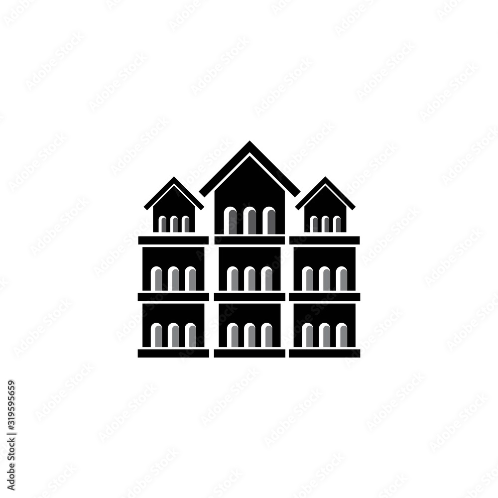 Real estate logo icon design