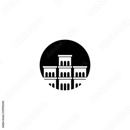 Real estate logo icon design