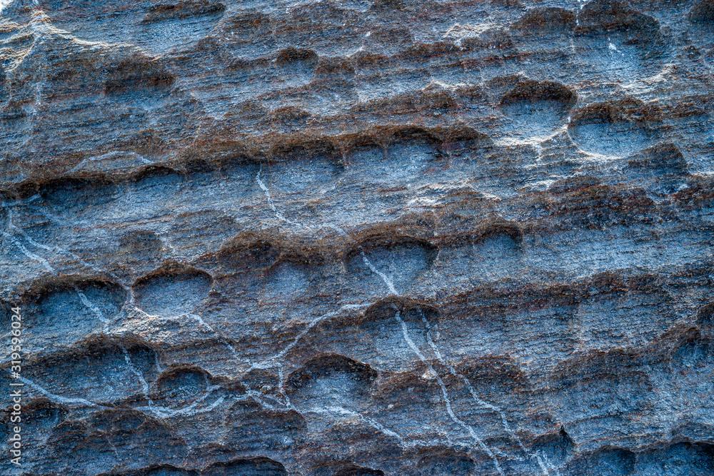Rock Surfaces on Sindo Island in Incheon Rock Surfaces on Sindo Island in Incheon