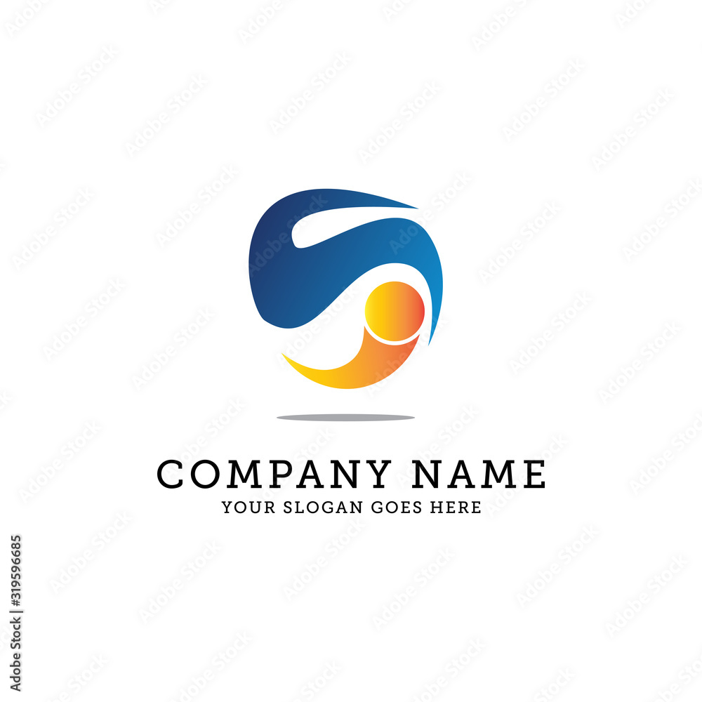 Letter S business logo template, abstract letter S vector illustration Letter S business logo template, abstract letter S vector illustration