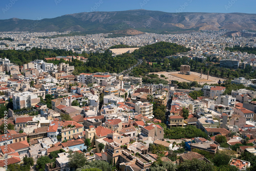 Atene - vista dall'alto