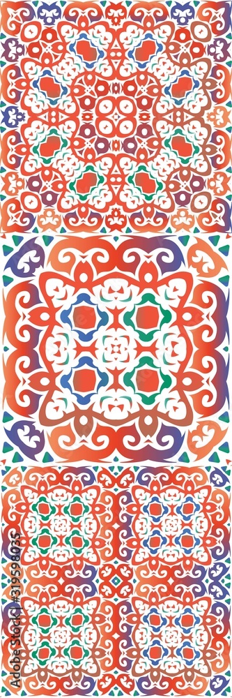 Fototapeta premium Decorative color ceramic talavera tiles.