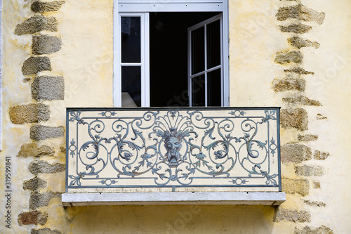 Art sketches. Breton village. Brittany. France