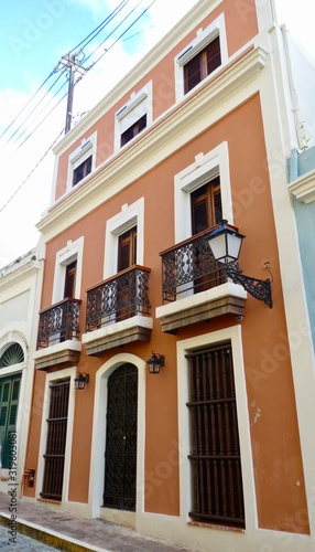 Beautiful Ironwork on the Balconies in Old San Juan Puerto Rico
