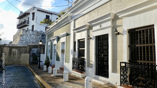 Beautiful Colonial Architecture in Old San Juan Puerto Rico