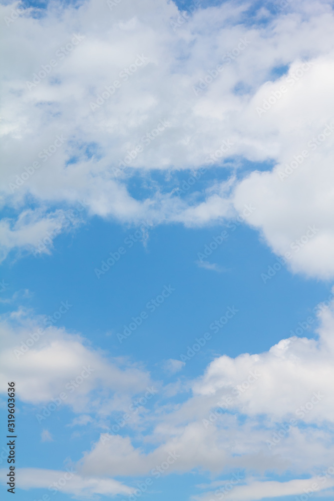 Blue sky and clouds in the weather day outdoor nature environment abstract background Blue sky and clouds in the weather day outdoor nature environment abstract background