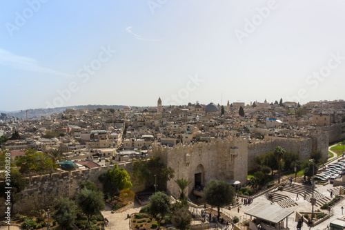 Jerusalem, aerial panorama