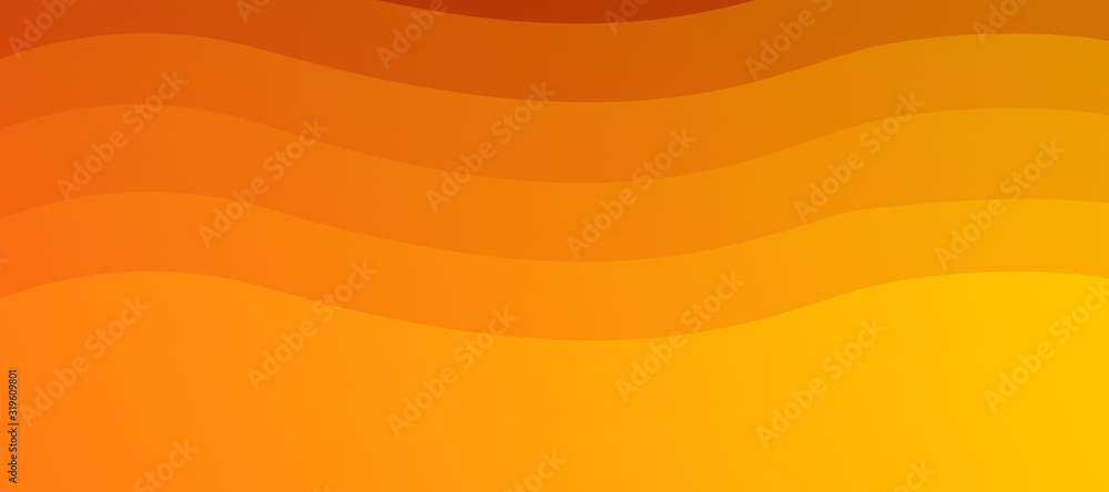 abstract orange wave background. Panoramic banner with copy space abstract orange wave background. Panoramic banner with copy space