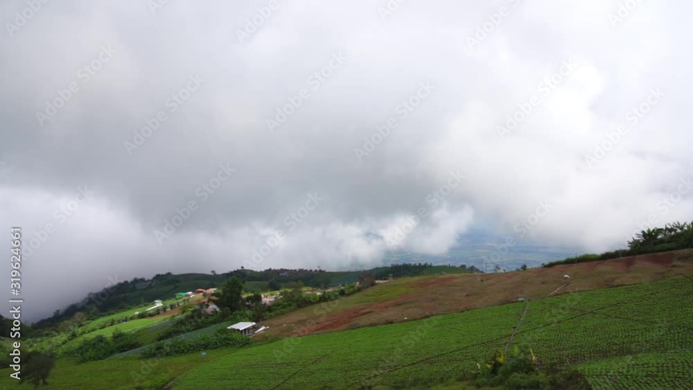 Scenic view of mountains viewpoint at khao kho, Phu Thap Boek, Phetchabun, Thailand. Scenic view of mountains viewpoint at khao kho, Phu Thap Boek, Phetchabun, Thailand.