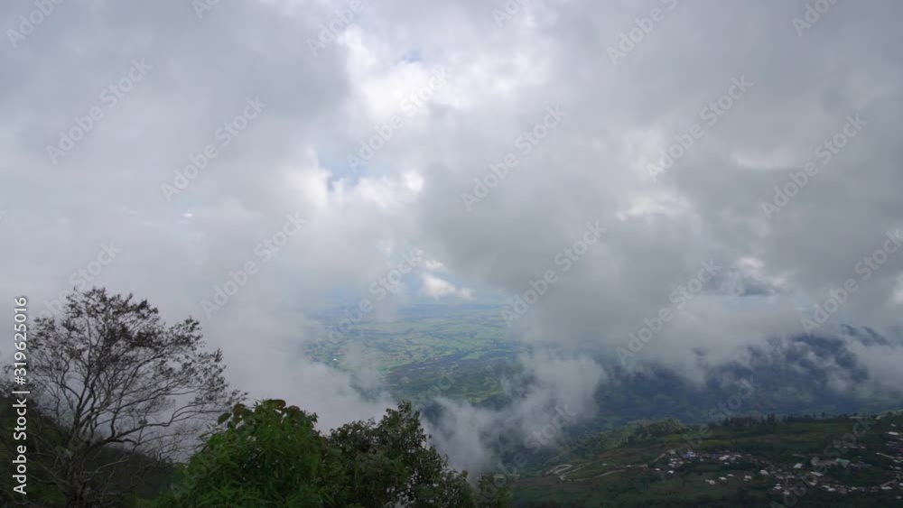 Scenic view of mountains viewpoint at khao kho, Phu Thap Boek, Phetchabun, Thailand. Scenic view of mountains viewpoint at khao kho, Phu Thap Boek, Phetchabun, Thailand.