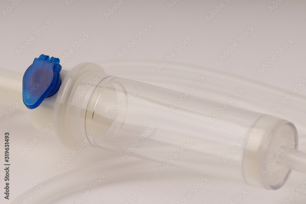 the part of Drip In A Hospital, Close Up the part of Drip In A Hospital, Close Up
