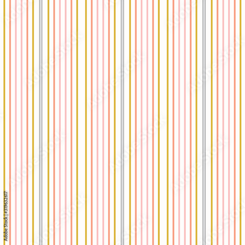 Vector stripe pattern background. A sweet geometric seamless design ideal for fabric, scrapbook and home decor.