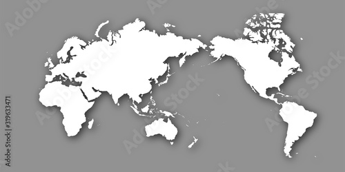 世界 地図 大陸 背景