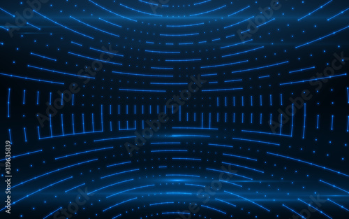 Abstract sphere technology network background.Futuristic technology background.Abstract technology big data background concept.