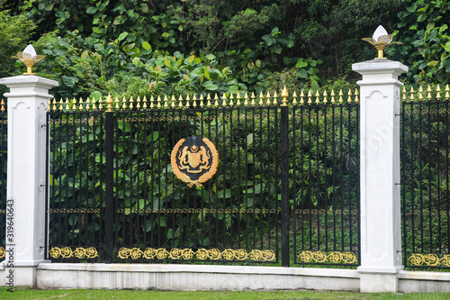 Canvas Print National Palace of Malaysia. The Istana Negara, Kuala Lumpur