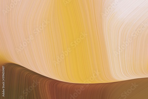 abstract simple with fluid lines canvas design with burly wood, brown and baby pink colors. art for sale. can be used as wallpaper, card, poster or canvas