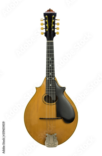 mandolin isolated on white background