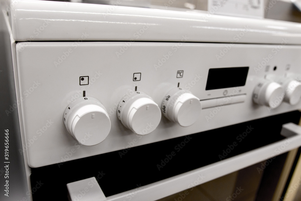 modern control panel of household appliances modern control panel of household appliances