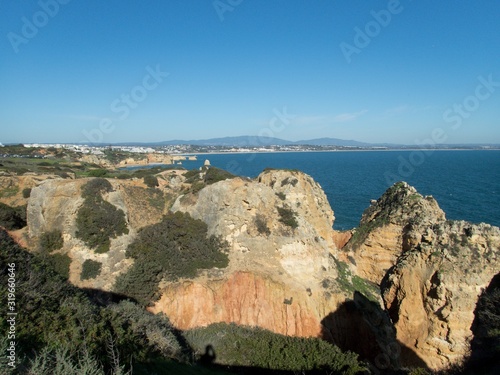 beautiful sea caves of portugal algarve coast