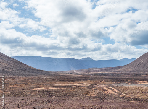 Landscape on island La Grasiosa, Canary Islands © wlad074