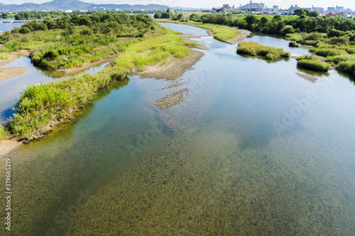 加古川の流れ
