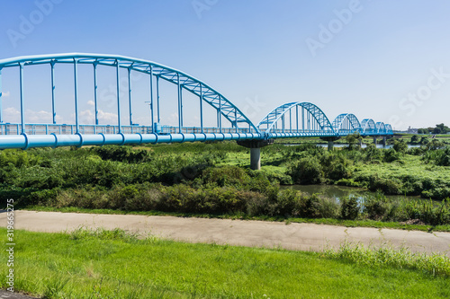 加古川の水管橋