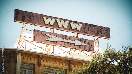 Street Sign to WWW