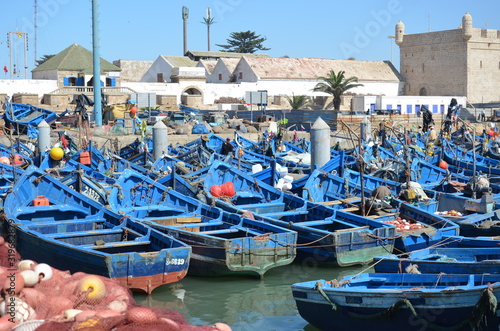 port d'Essaouira au Maroc 