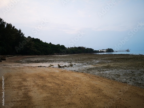 Strand bei Ebbe