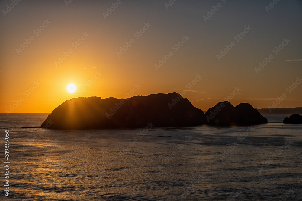 Sonnenaufgang in Maskat im Oman