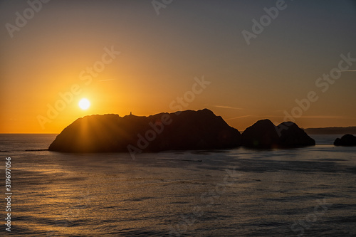 Sonnenaufgang in Maskat im Oman