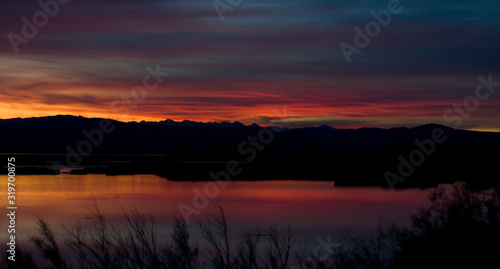 Coucher de soleil en Occitanie