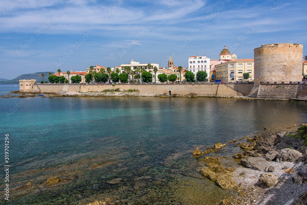 Fototapeta premium Old town of Alghero